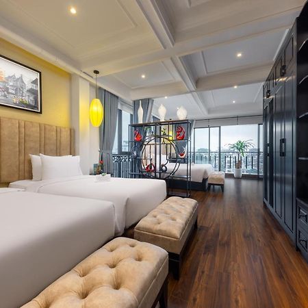 Golden Legend Boutique Hotel & Travel Hanoi Buitenkant foto