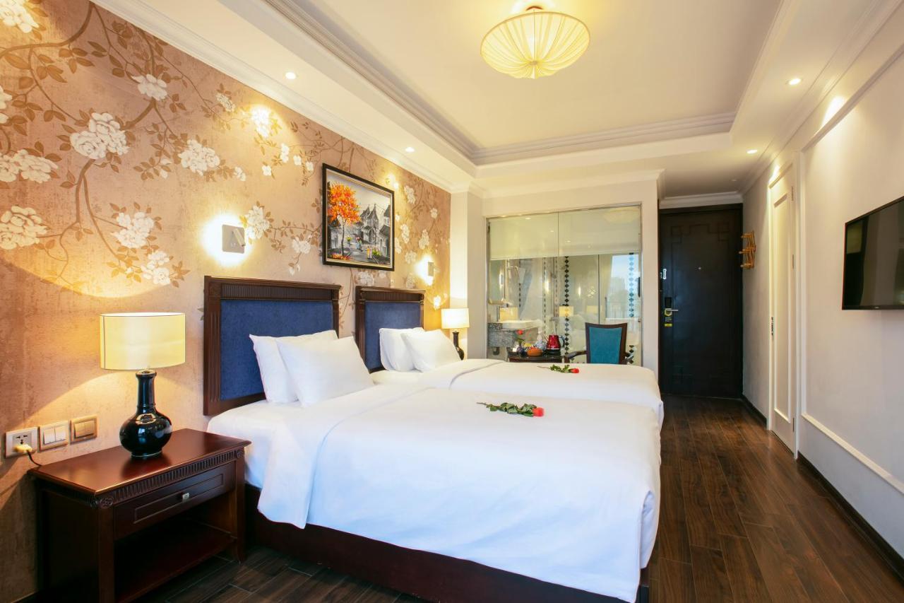 Golden Legend Boutique Hotel & Travel Hanoi Buitenkant foto