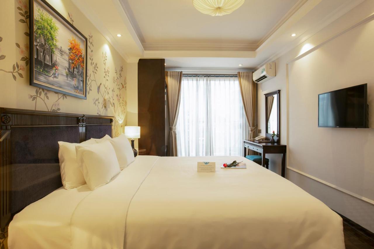 Golden Legend Boutique Hotel & Travel Hanoi Buitenkant foto