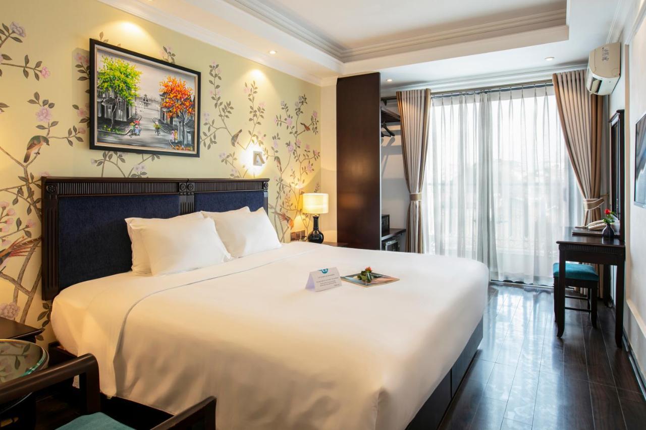 Golden Legend Boutique Hotel & Travel Hanoi Buitenkant foto