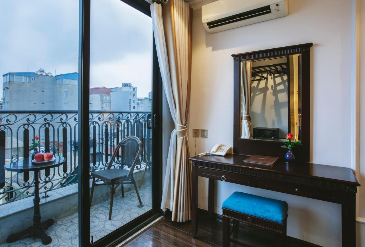 Golden Legend Boutique Hotel & Travel Hanoi Buitenkant foto