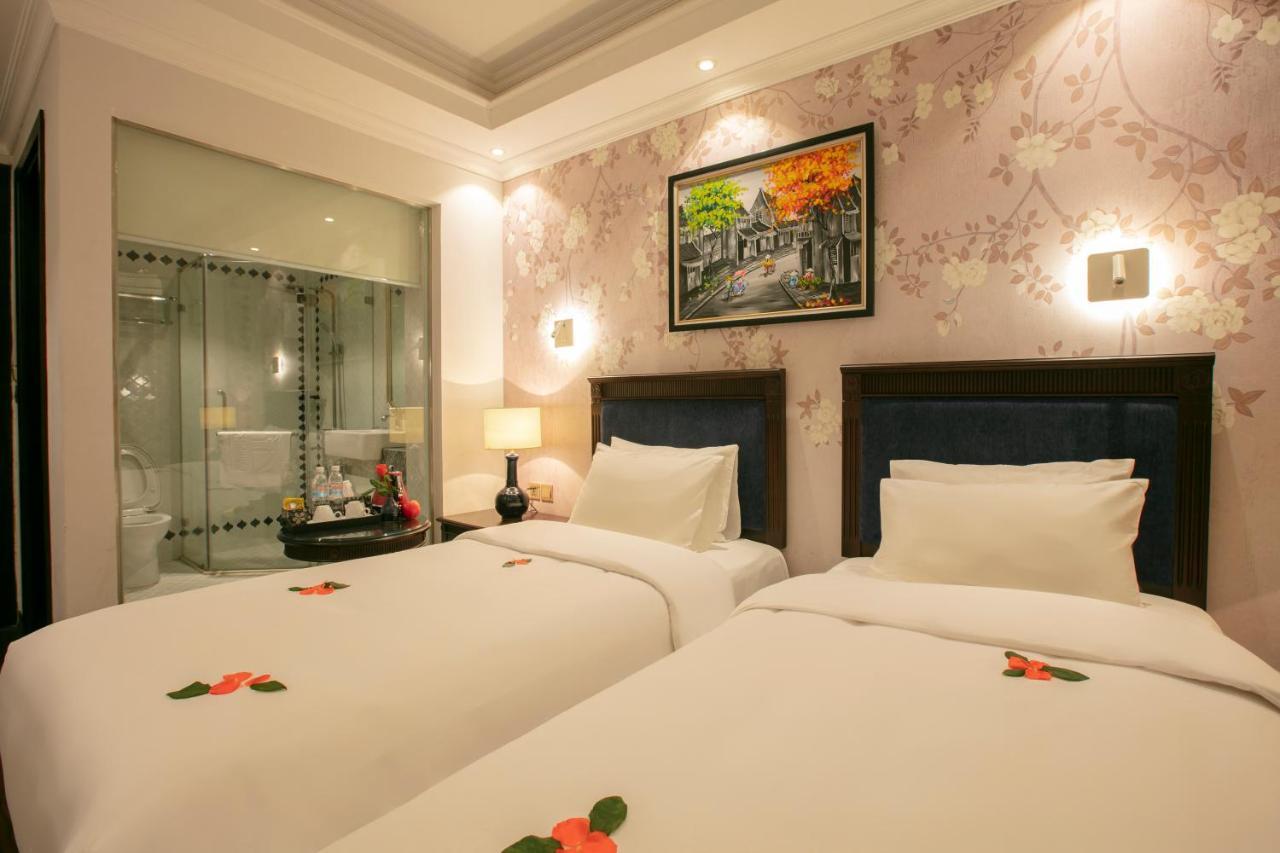 Golden Legend Boutique Hotel & Travel Hanoi Buitenkant foto