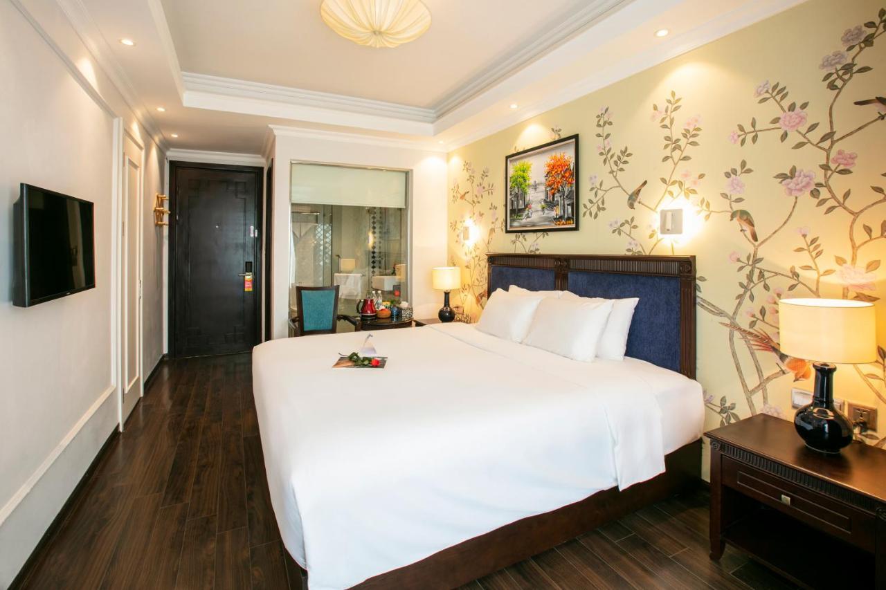 Golden Legend Boutique Hotel & Travel Hanoi Buitenkant foto