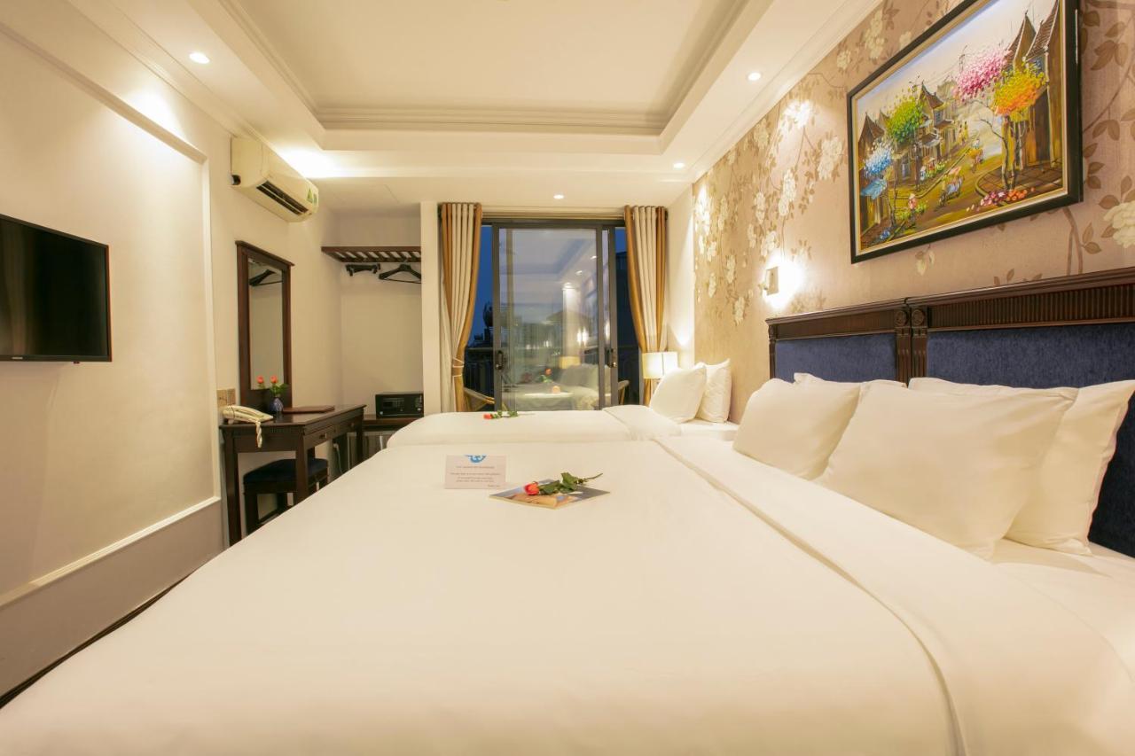 Golden Legend Boutique Hotel & Travel Hanoi Buitenkant foto