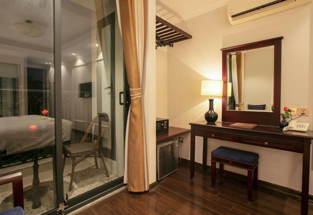 Golden Legend Boutique Hotel & Travel Hanoi Buitenkant foto