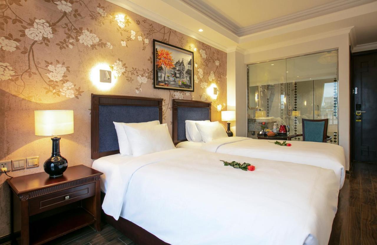 Golden Legend Boutique Hotel & Travel Hanoi Buitenkant foto