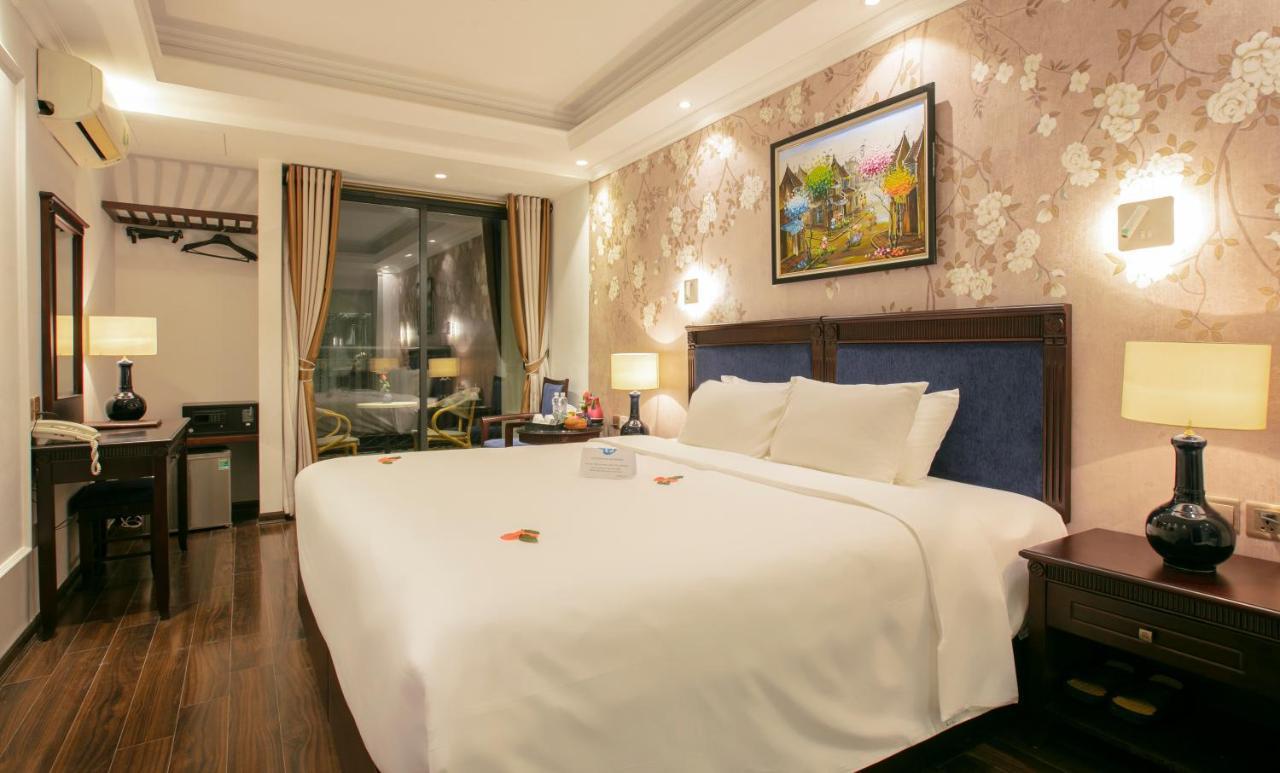 Golden Legend Boutique Hotel & Travel Hanoi Buitenkant foto