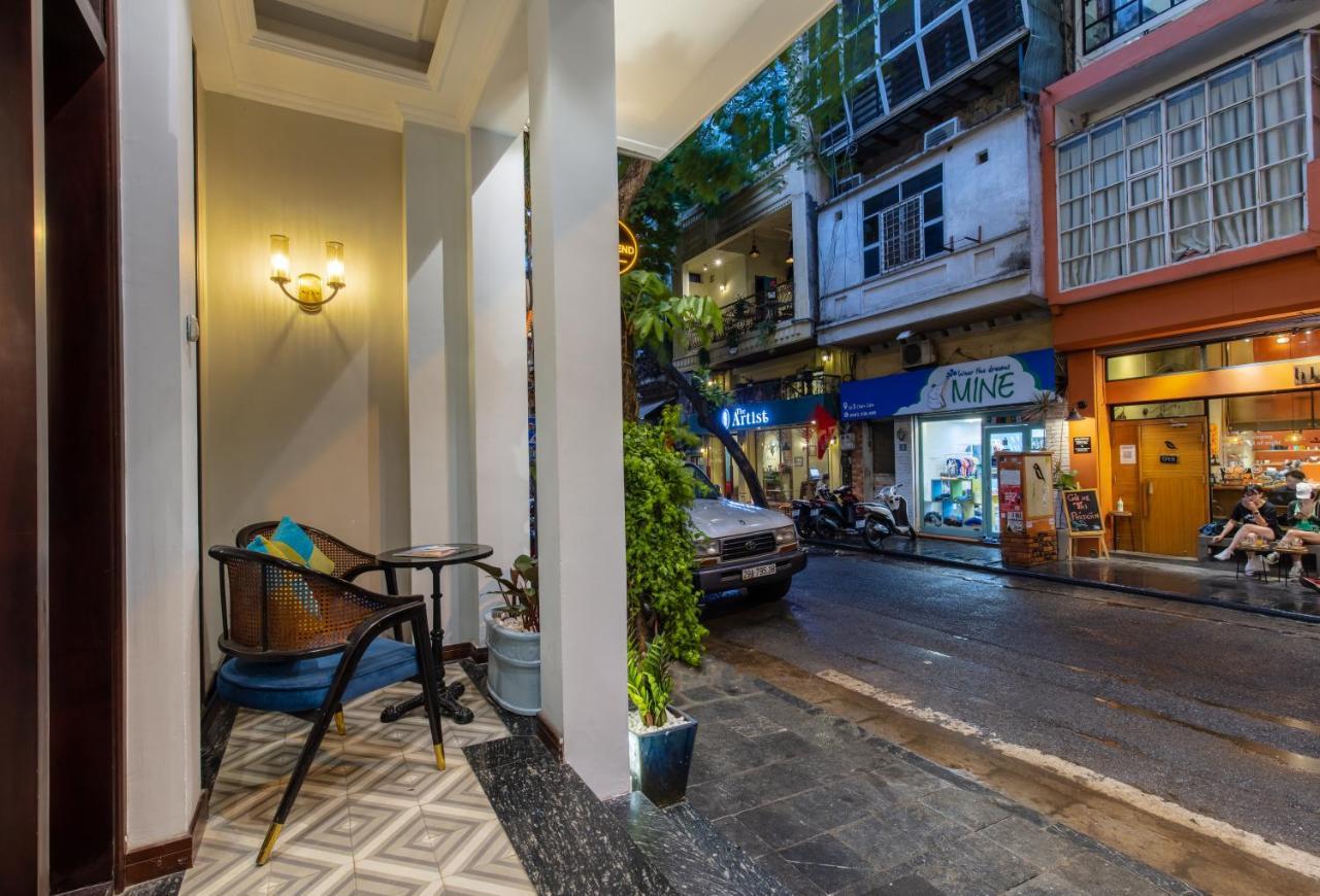 Golden Legend Boutique Hotel & Travel Hanoi Buitenkant foto