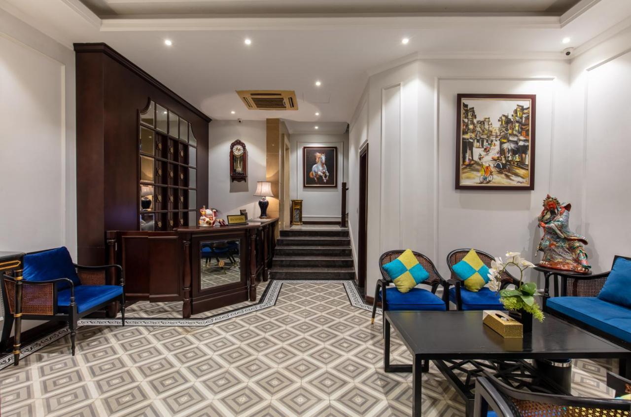 Golden Legend Boutique Hotel & Travel Hanoi Buitenkant foto