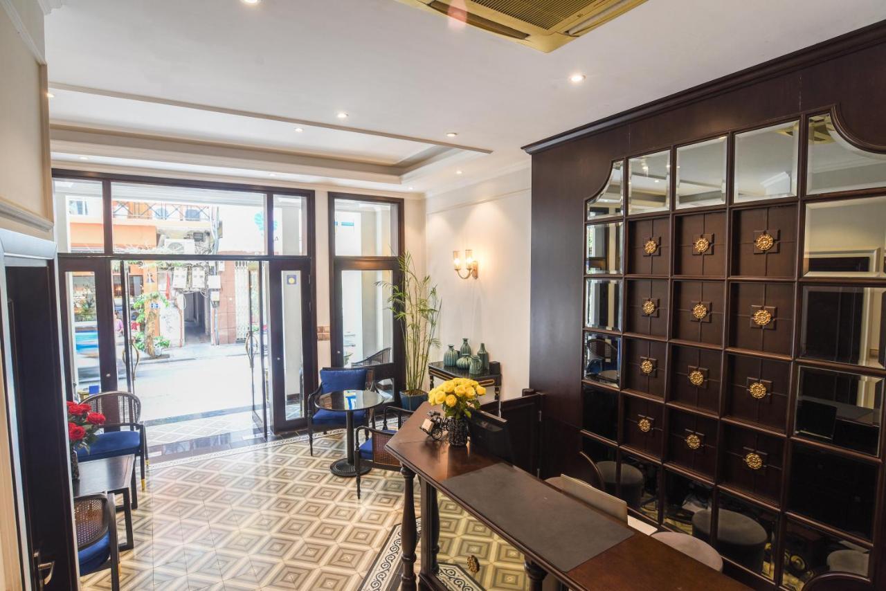 Golden Legend Boutique Hotel & Travel Hanoi Buitenkant foto