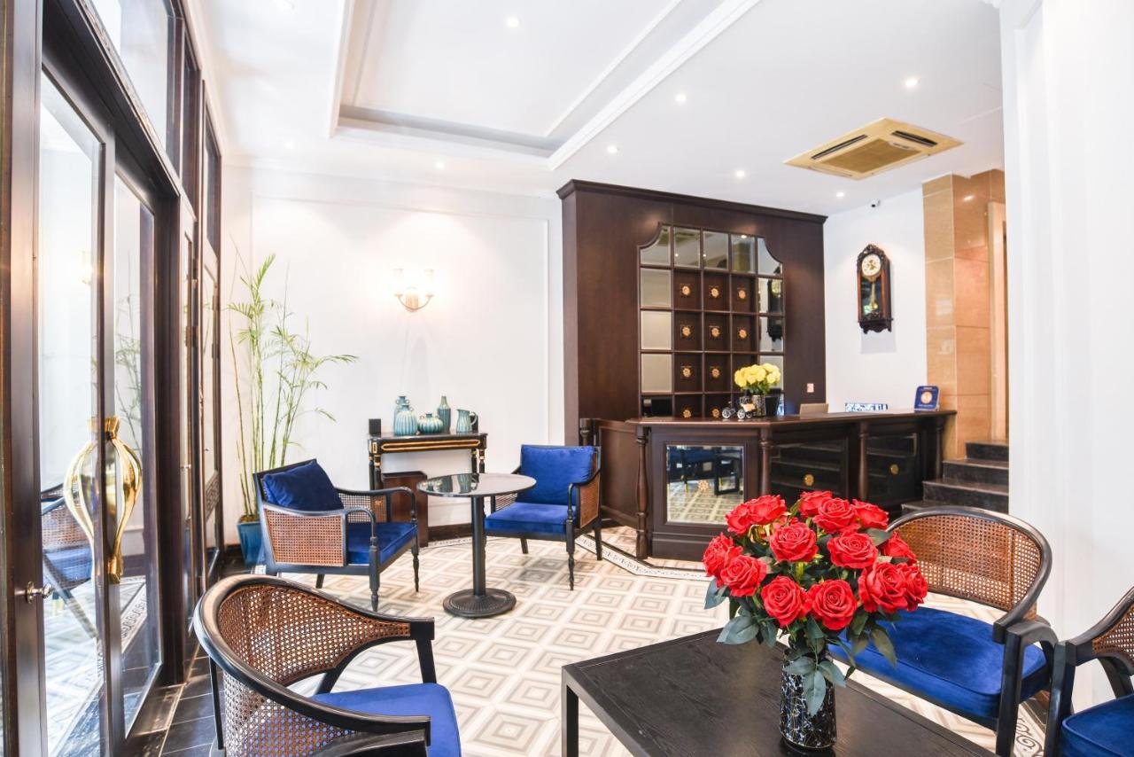 Golden Legend Boutique Hotel & Travel Hanoi Buitenkant foto